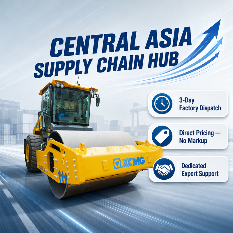 XS225H 22 toneladas Roller de estrada vibratório de tambor único