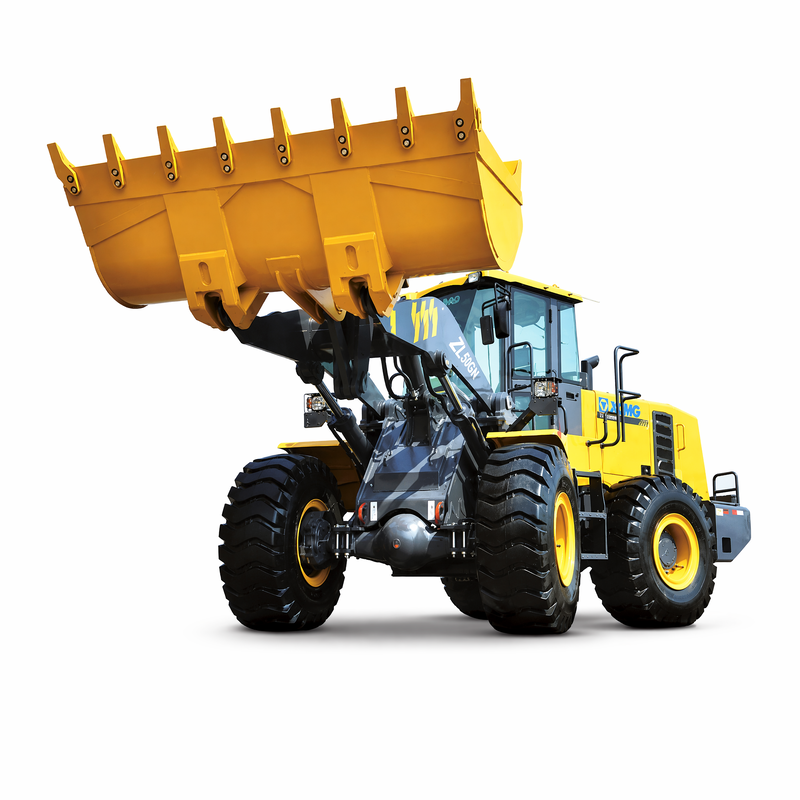 XCMG ZL50GN Carregador de rodas frontal de 5 toneladas 3.2m3 Construção de baldes Carregador pesado