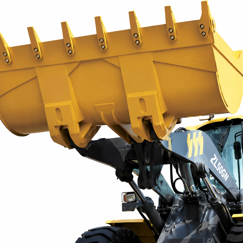 XCMG ZL50GN Carregador de rodas frontal de 5 toneladas 3.2m3 Construção de baldes Carregador pesado