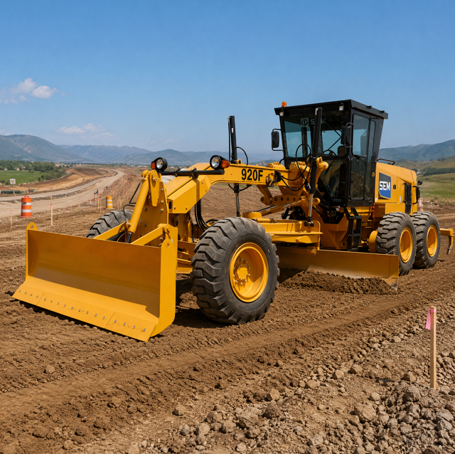 SEM920F Classificador de motores de nível 2 da série F, motor SDEC PPPC de detecção de carga Classificador hidráulico de estrada
