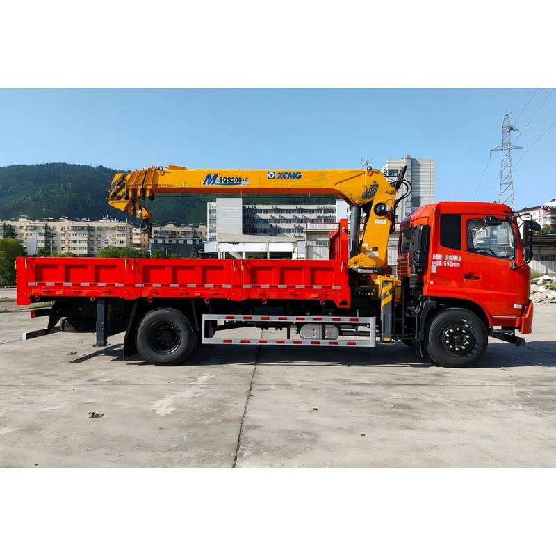 ABL5180JSQB5F 4x2 Straight Arm Truck Crane with Engine & Gearbox 18000kg Max Lifting Height up to 20m Yellow