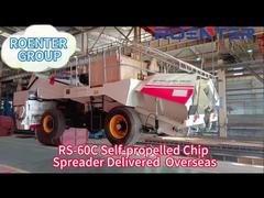 ChipSpreader autopropelido RS‑60C entregue no exterior